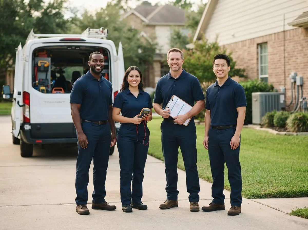 Certified HVAC technician near Hubert, NC